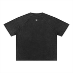 Kufic-Unisex Mineral Wash Raw Edge T-Shirt
