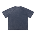 Kufic-Unisex Mineral Wash Raw Edge T-Shirt