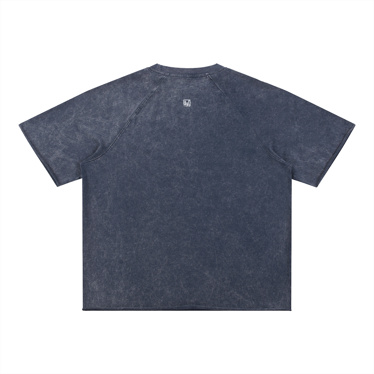 Kufic-Unisex Mineral Wash Raw Edge T-Shirt