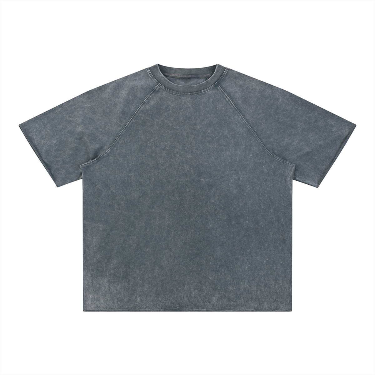 Kufic-Unisex Mineral Wash Raw Edge T-Shirt