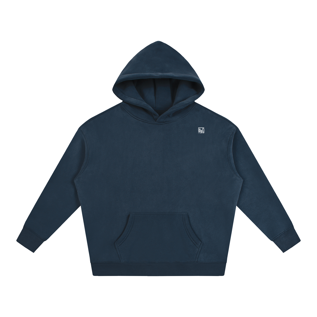 Kufic-Oversize Fleeced Hoodie