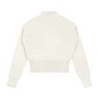 Kufic-Women’s Mock Neck Zip Up Cardigan