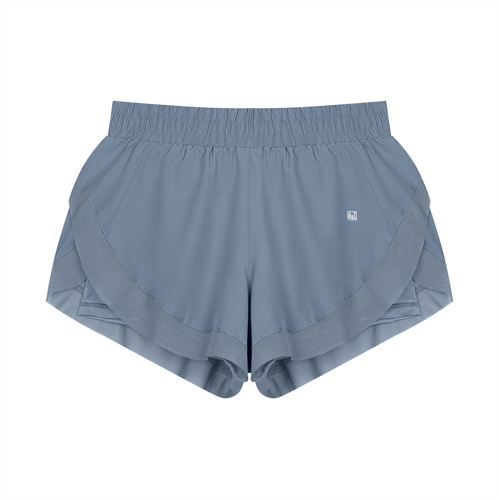 Kufic-Women's Paneled Yoga Shorts