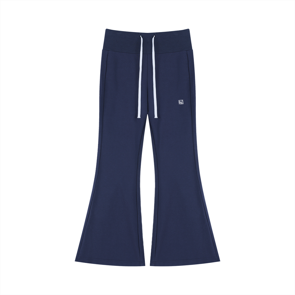 Kufic-Women's Drawstring Flared Leg Pants