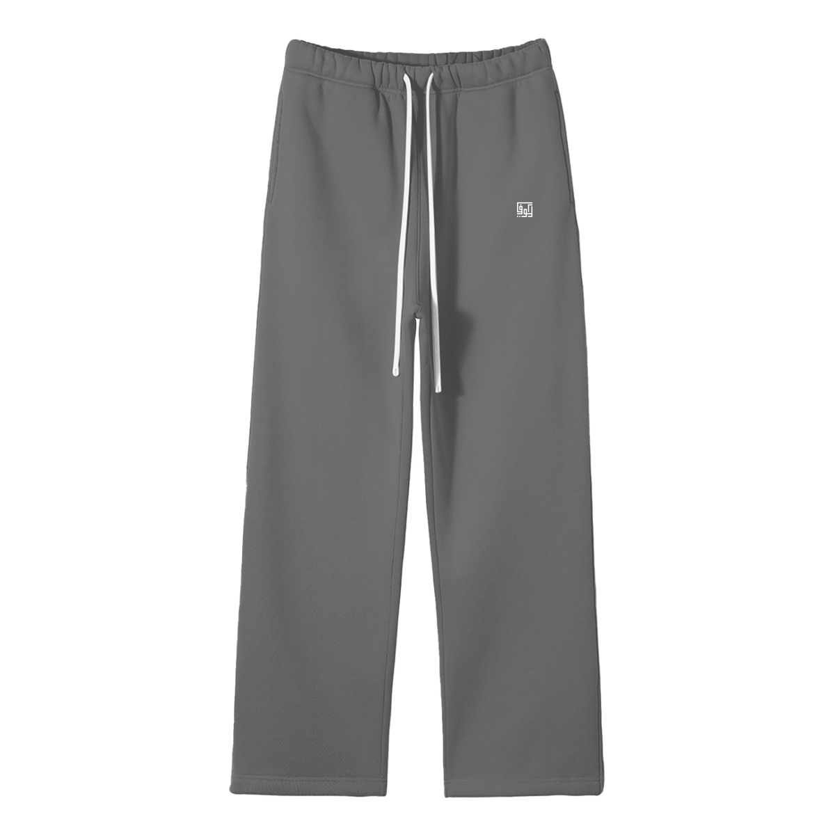 Kufic-Unisex Solid Color Fleece Straight