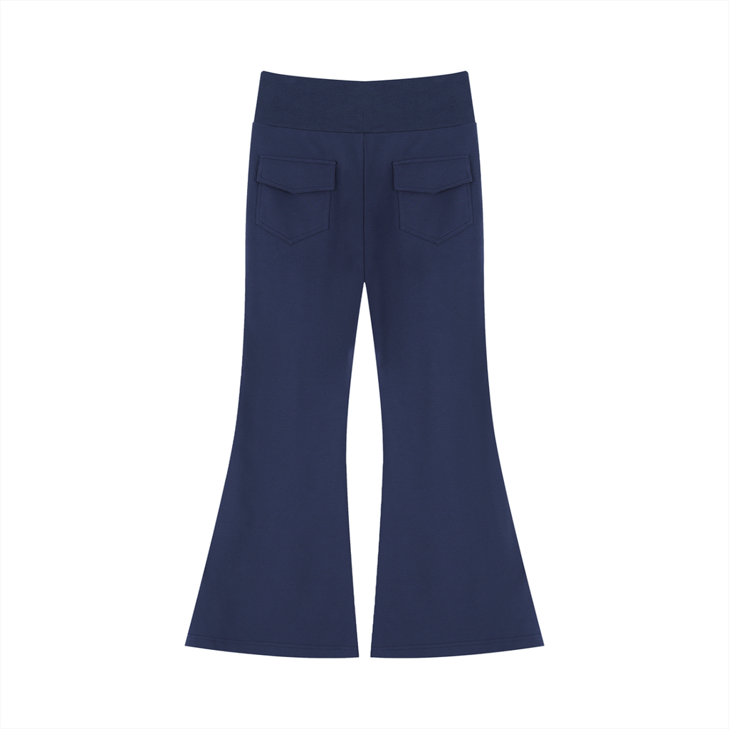 Kufic-Women's Drawstring Flared Leg Pants