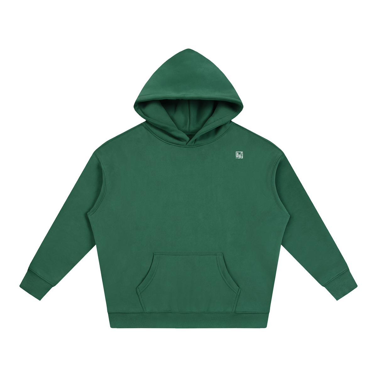 Kufic-Oversize Fleeced Hoodie