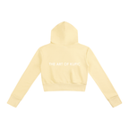 Kufic-Women’s Slim Crop Full Zip Hoodie