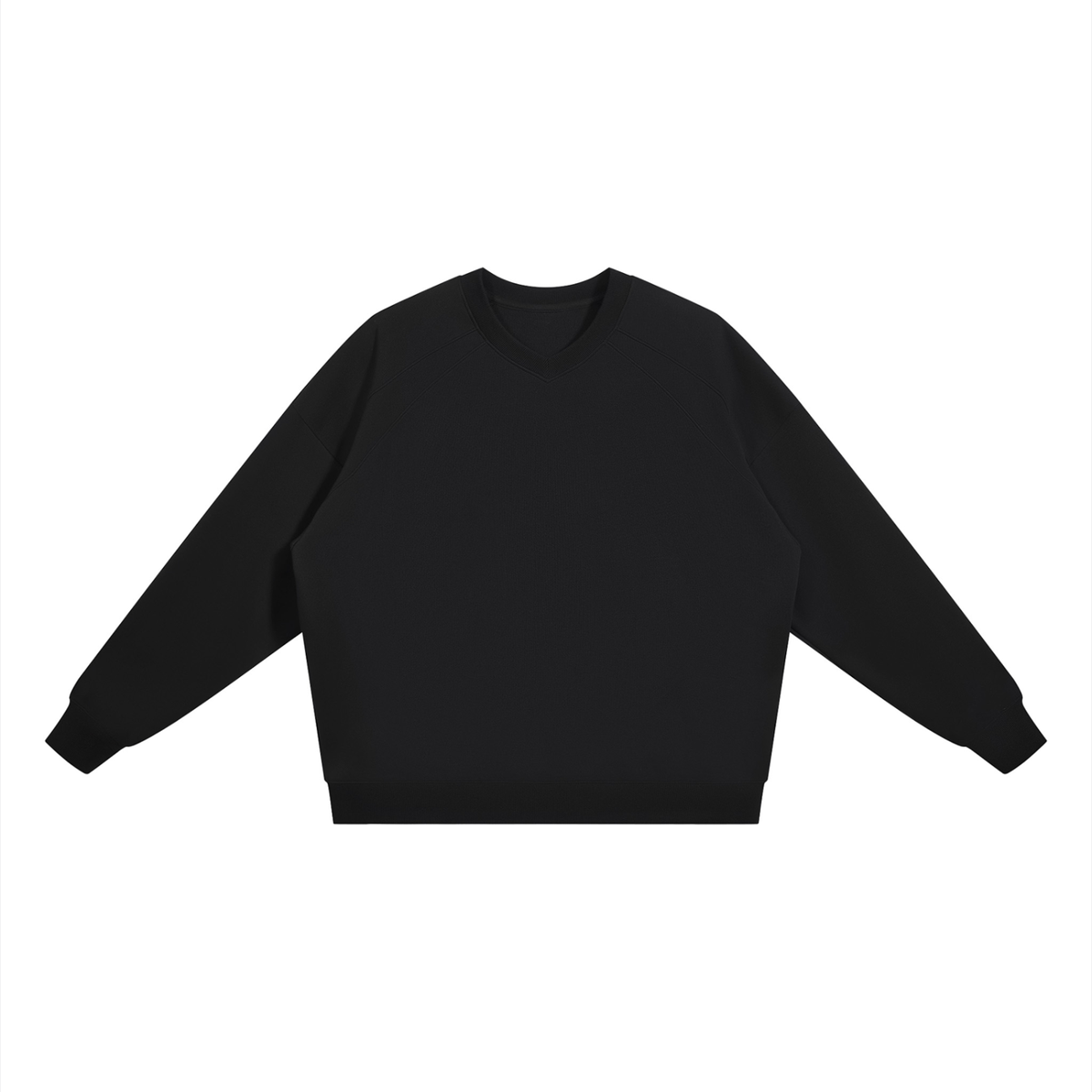 Kufic-Unisex Oversized V-Neck Sweatshirt