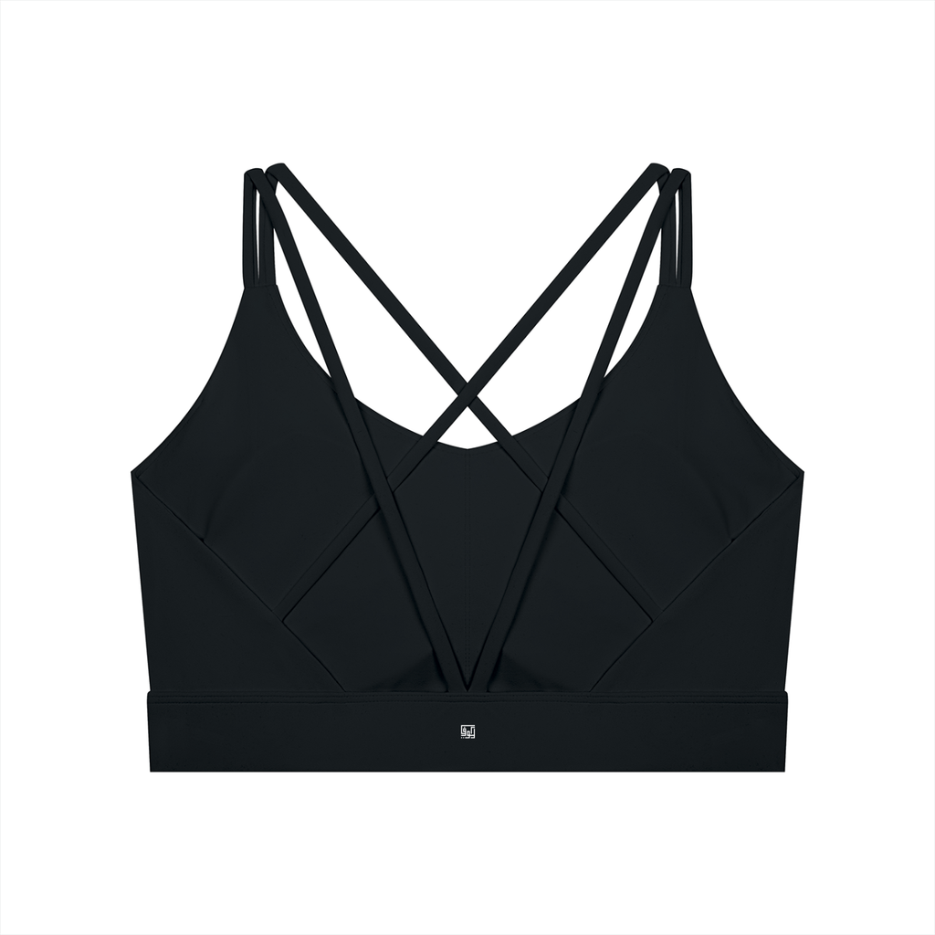 Kufic-Women's Cropped Yoga Sport Bra