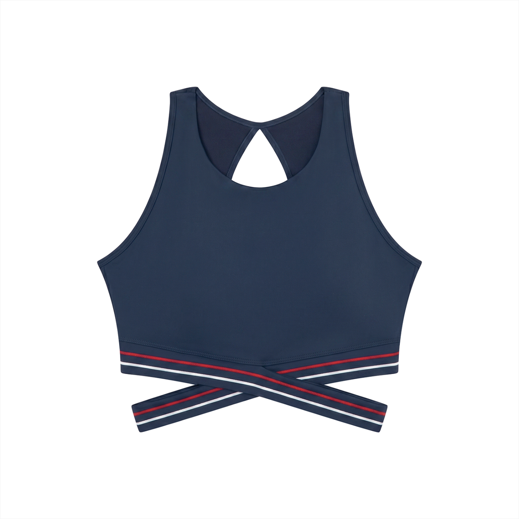 Kufic-Women’s Criss-Cross Band Sports Bra
