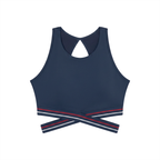 Kufic-Women’s Criss-Cross Band Sports Bra