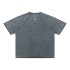 Kufic-Unisex Mineral Wash Raw Edge T-Shirt