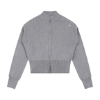 Kufic-Women’s Mock Neck Zip Up Cardigan