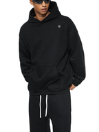 Kufic-Oversize Fleeced Hoodie