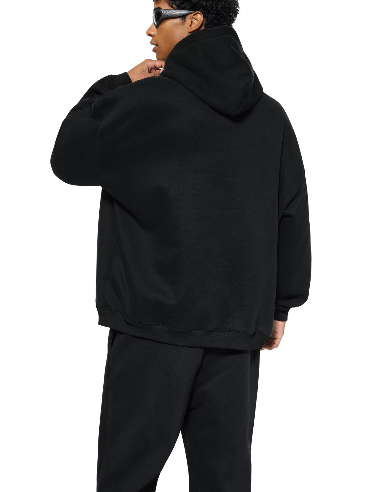 Kufic-Oversize Fleeced Hoodie