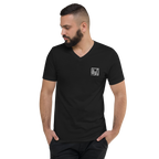 Kufic-Unisex Short Sleeve V-Neck T-Shirt