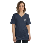 Kufic-Unisex Short Sleeve V-Neck T-Shirt